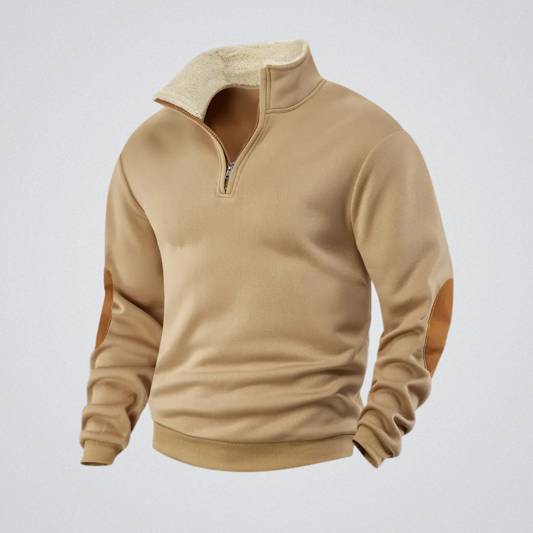 Lucien | Suéter de cuello alto con cremallera: calidez, estilo y autenticidad
