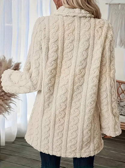 Seraphina I Manteau d'hiver texturé