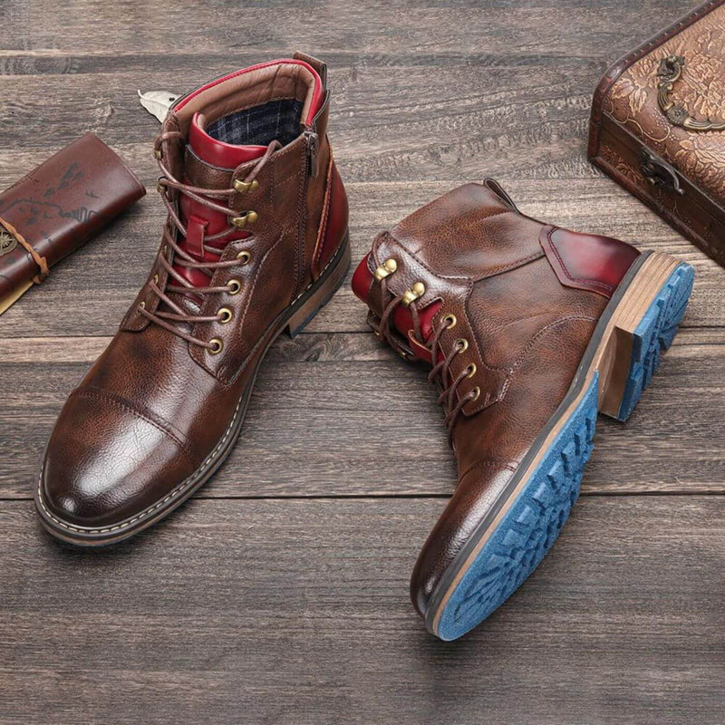 Augustin | Botines de piel para hombre
