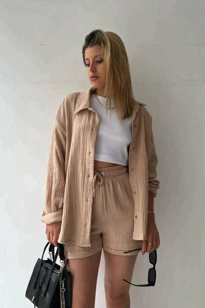 Montrel ™ - Ensemble Suzanne 2 Pièces Décontracté & Confortable