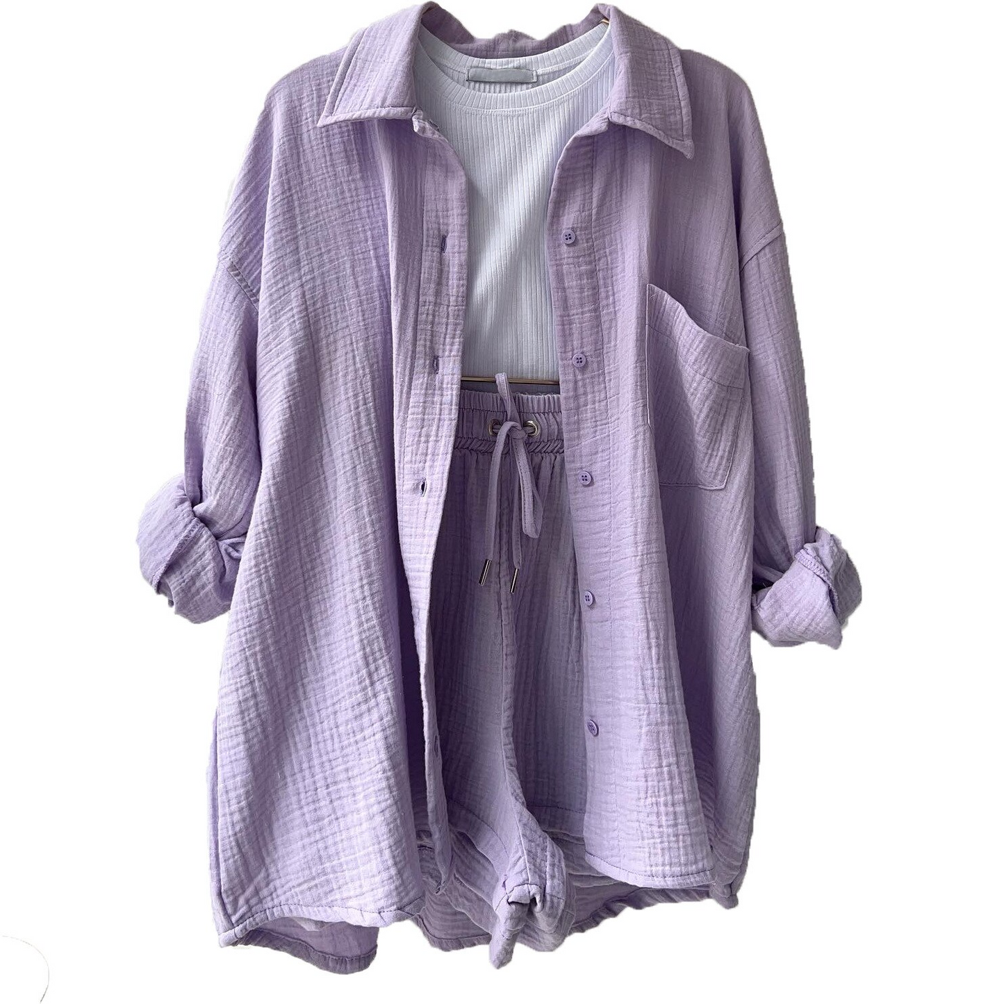 Montrel ™ - Ensemble Suzanne 2 Pièces Décontracté & Confortable